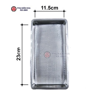 Khay đựng nhựa đựng 1 cục xốp cắm hoa