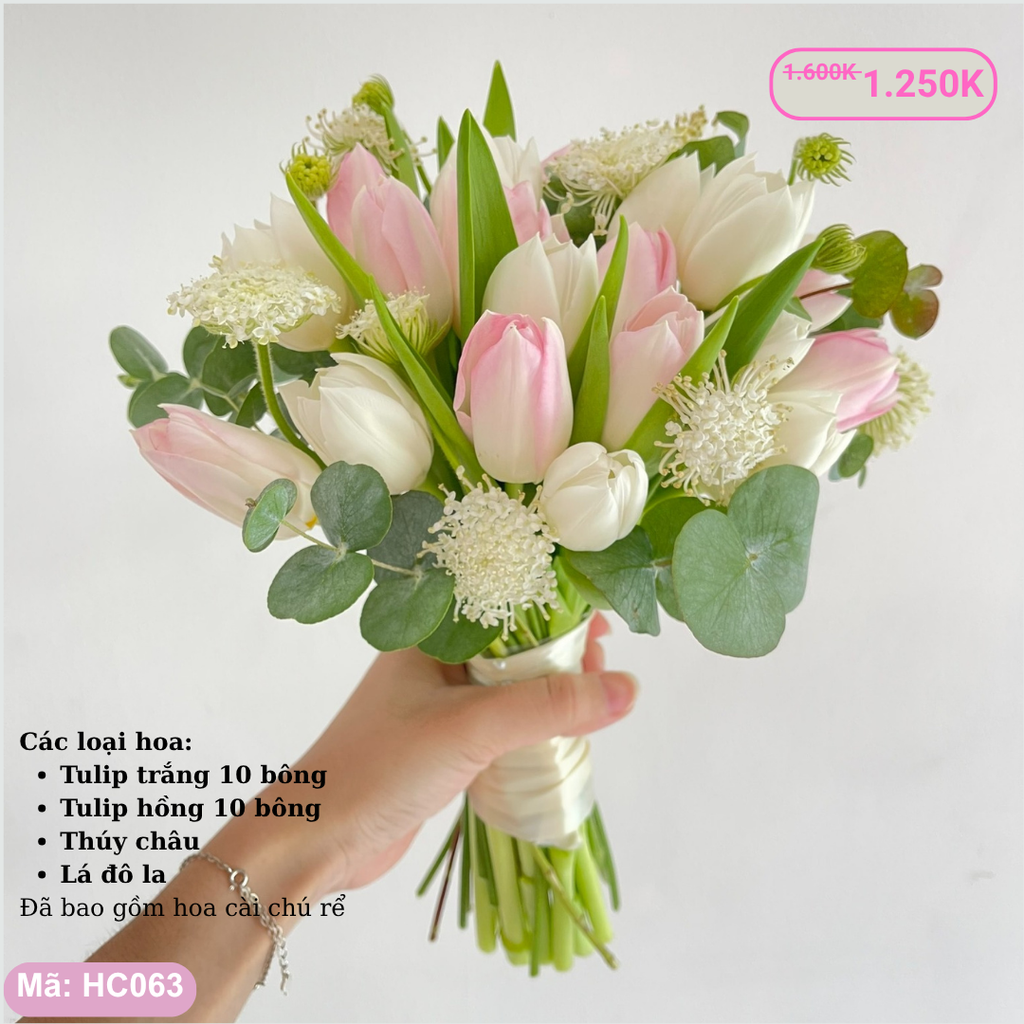 Hoa cưới cầm tay - HC063