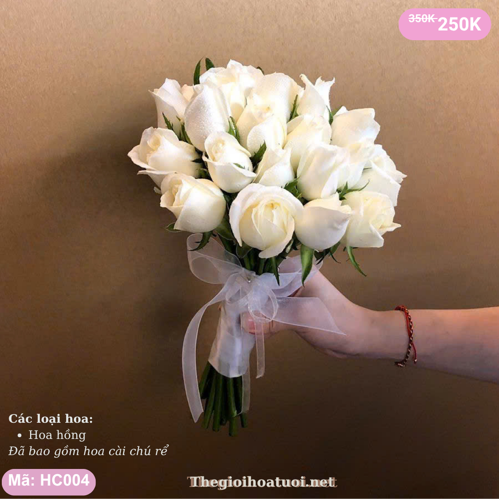 Hoa cưới cầm tay- HC004