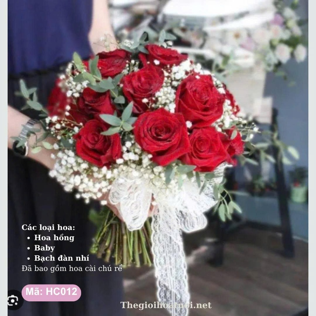 Hoa cưới cầm tay- HC012