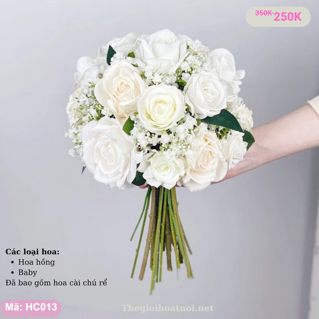 Hoa cưới cầm tay- HC013
