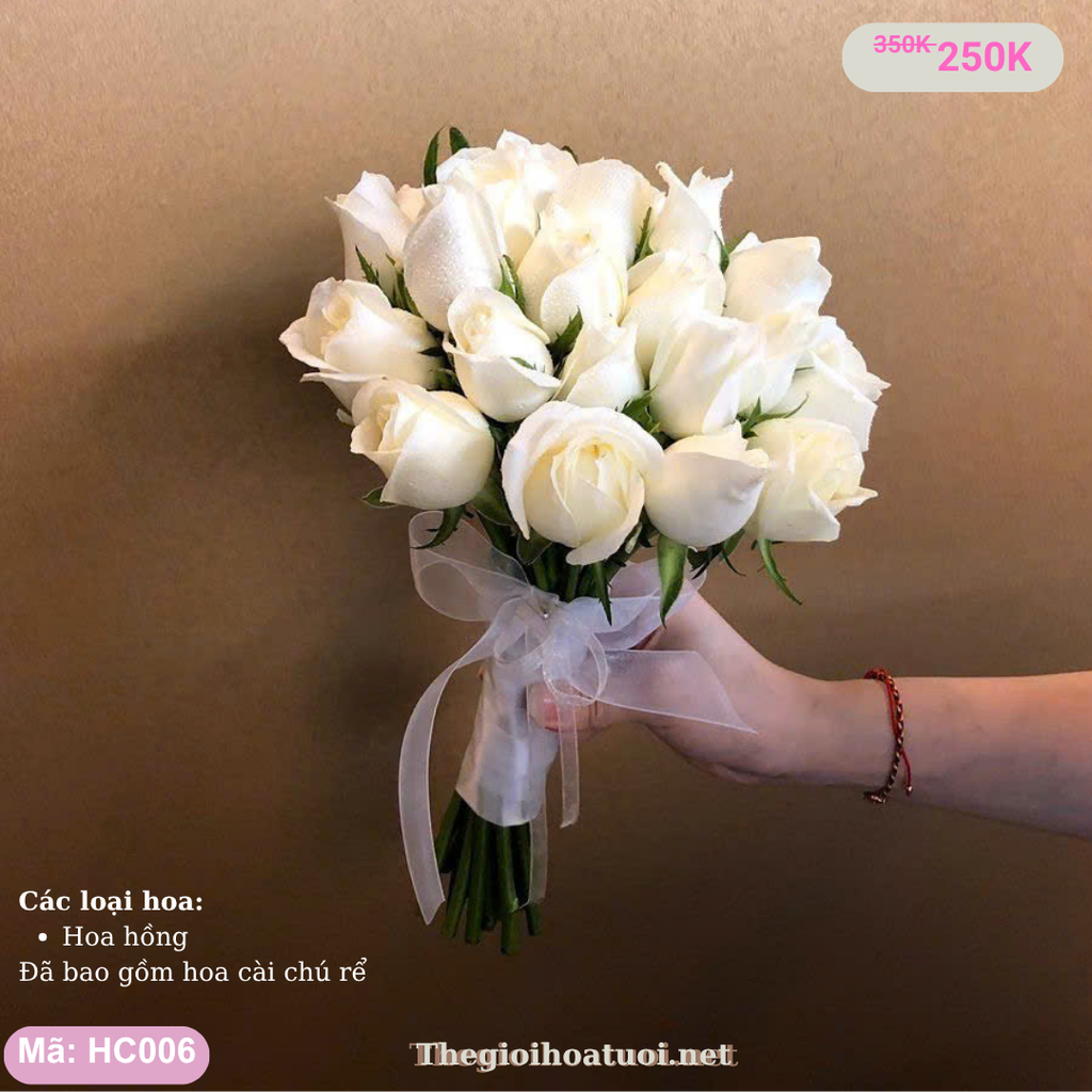 Hoa cưới cầm tay- HC006