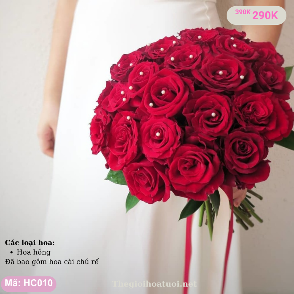Hoa cưới cầm tay- HC010