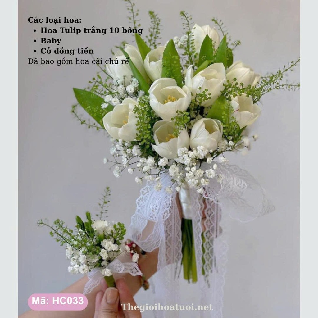 Hoa cưới cầm tay- HC033