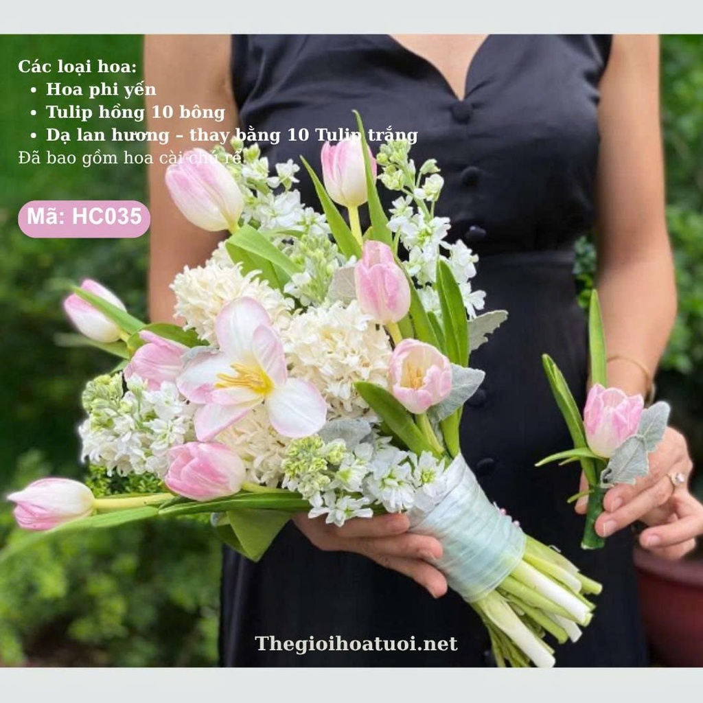 Hoa cưới cầm tay- HC035