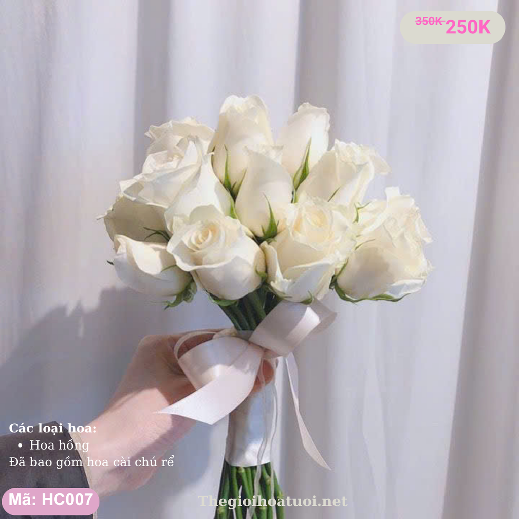 Hoa cưới cầm tay- HC007