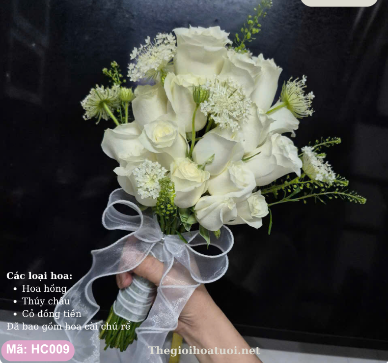 Hoa cưới cầm tay- HC009