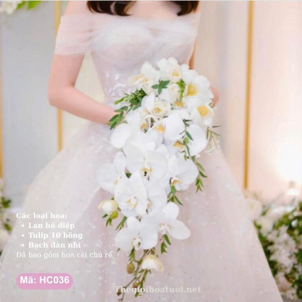 Hoa cưới cầm tay- HC036