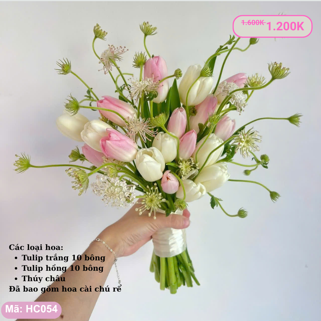 Hoa cưới cầm tay- HC054