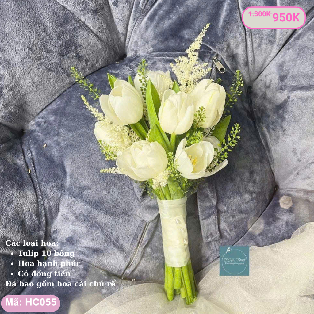 Hoa cưới cầm tay- HC055