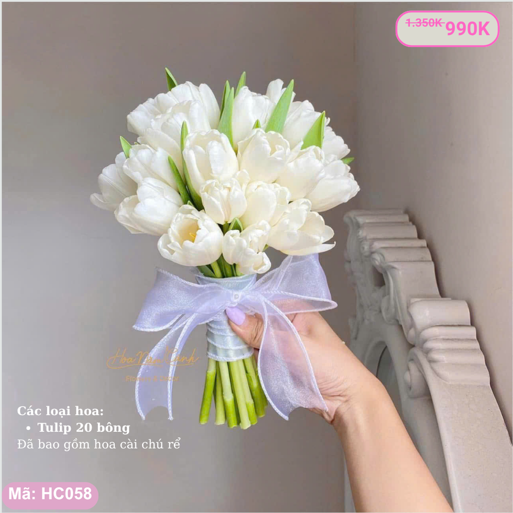 Hoa cưới cầm tay- HC058