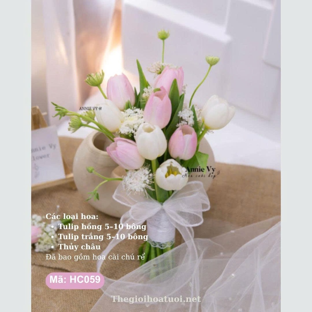 Hoa cưới cầm tay- HC059