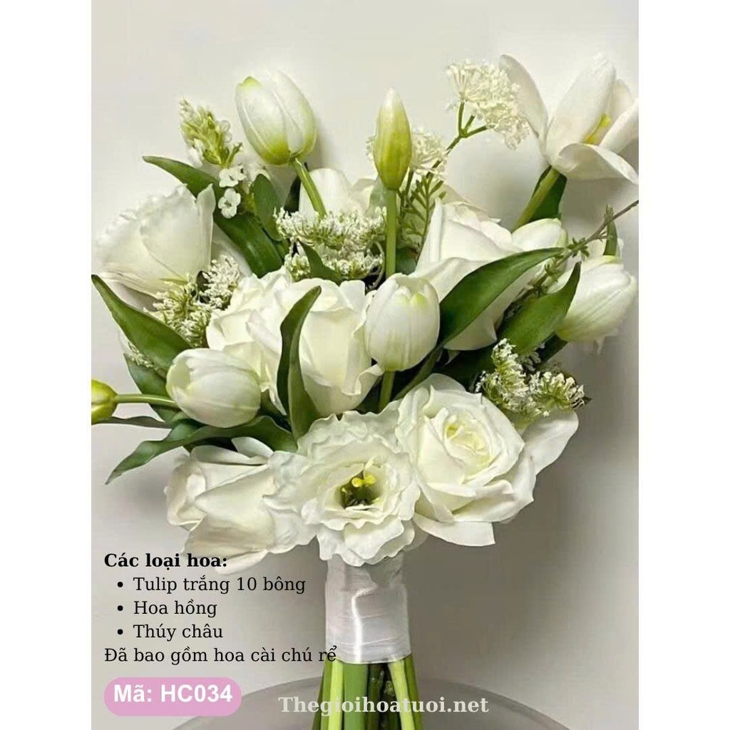 Hoa cưới cầm tay- HC034