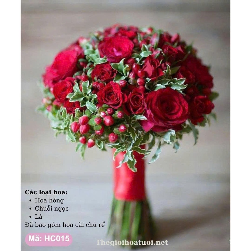 Hoa cưới cầm tay- HC015