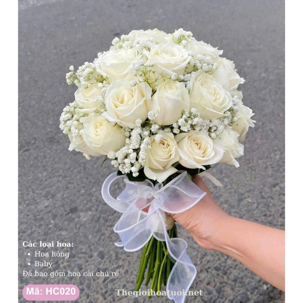 Hoa cưới cầm tay- HC020