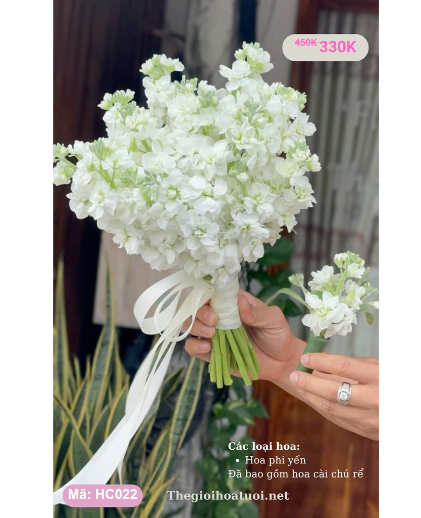 Hoa cưới cầm tay- HC022