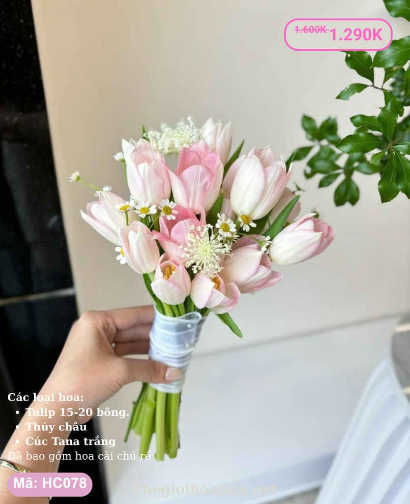 Hoa cưới cầm tay- HC078