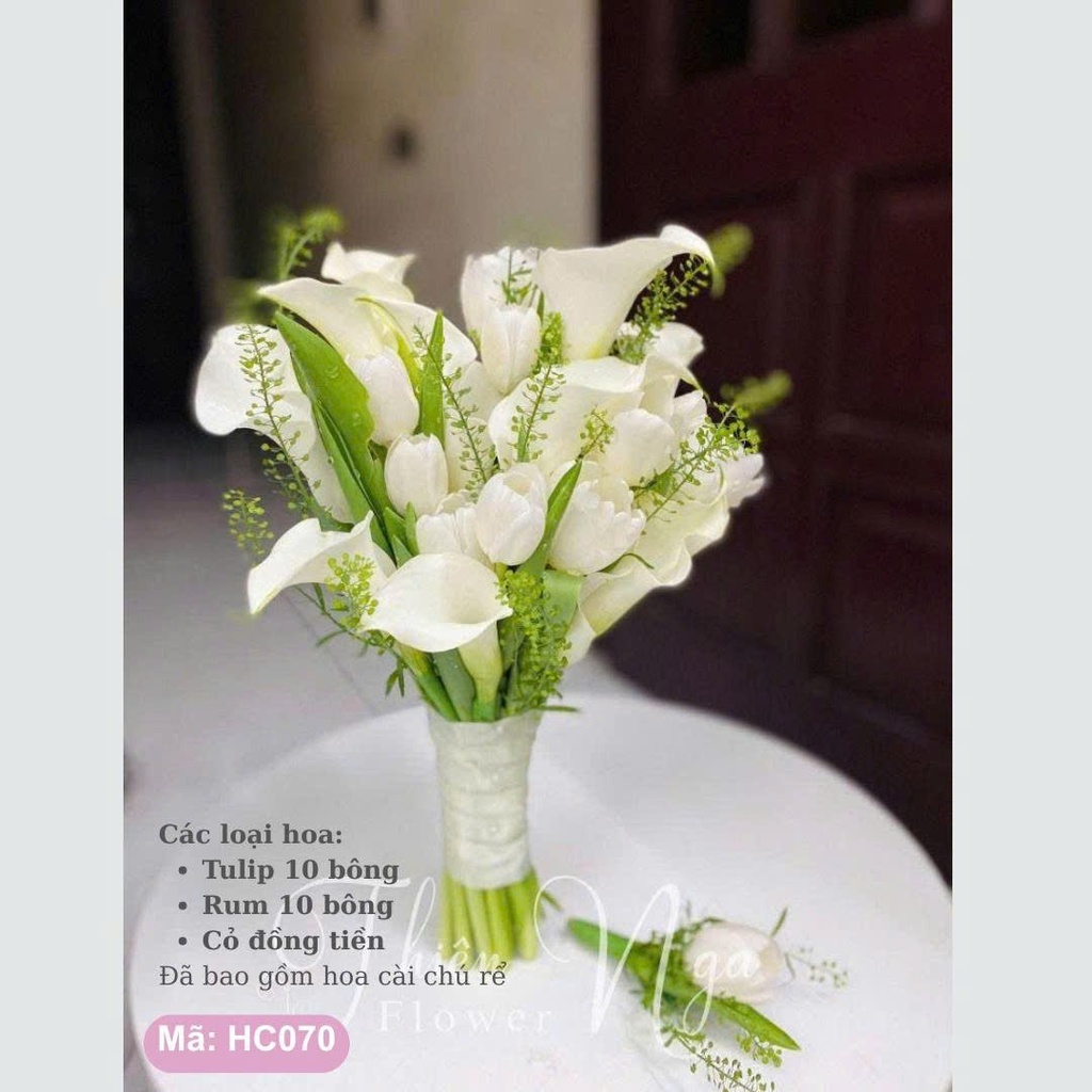 Hoa cưới cầm tay- HC070