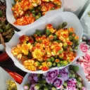 Cẩm chướng chùm cam (20 cành)
