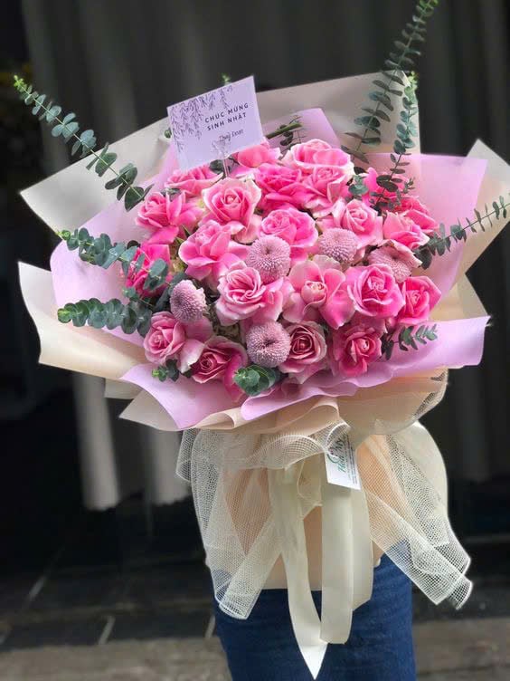 Bó Lời Chúc Gửi Trao - HCM0256