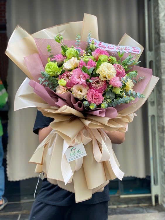 Bó Lời Chúc Gửi Trao - HCM0266