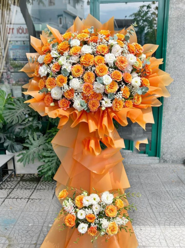 Lẵng Hoa Chúc Mừng - HCM0378