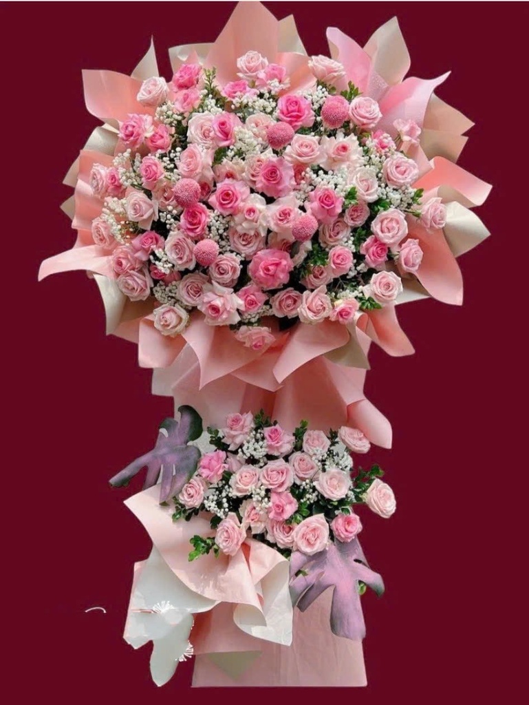Lẵng Hoa Chúc Mừng - HCM0392