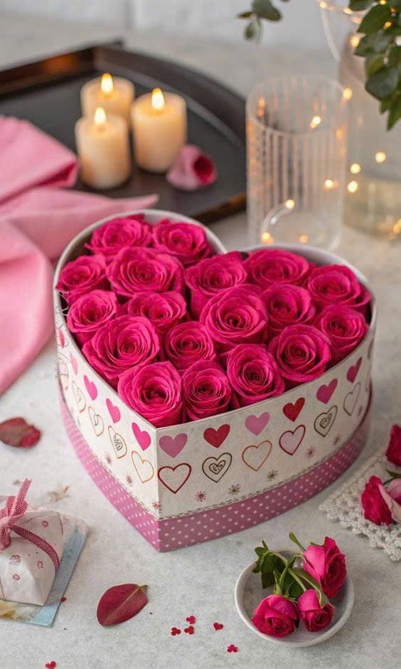 Hộp Trái Tim Hồng Pinkloy - HCM072