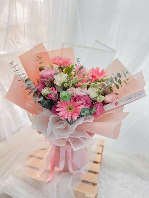 Bó Hoa Của Lời Chúc - HCM0158