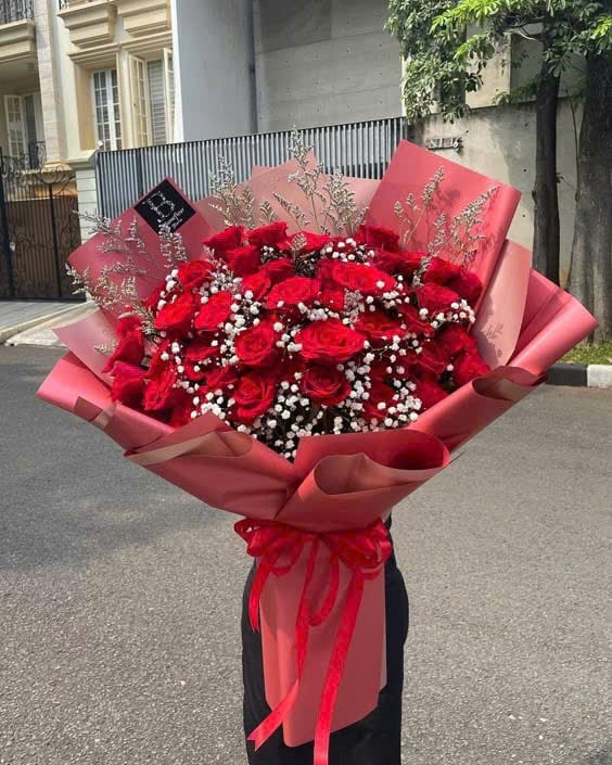 Bó Nhẹ Nhàng Sắc Hoa - HCM0230