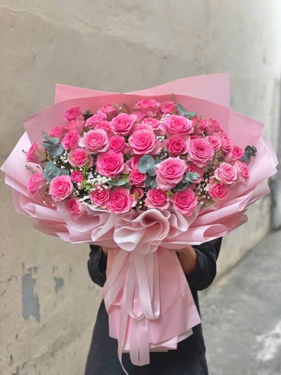 Bó Nhẹ Nhàng Sắc Hoa - HCM0237