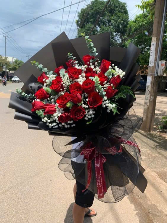 Bó Nhẹ Nhàng Sắc Hoa - HCM0240