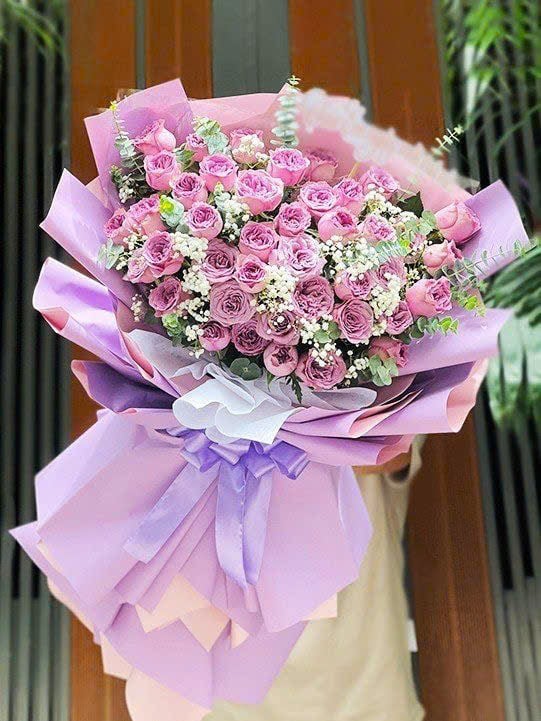Bó Nhẹ Nhàng Sắc Hoa - HCM0242
