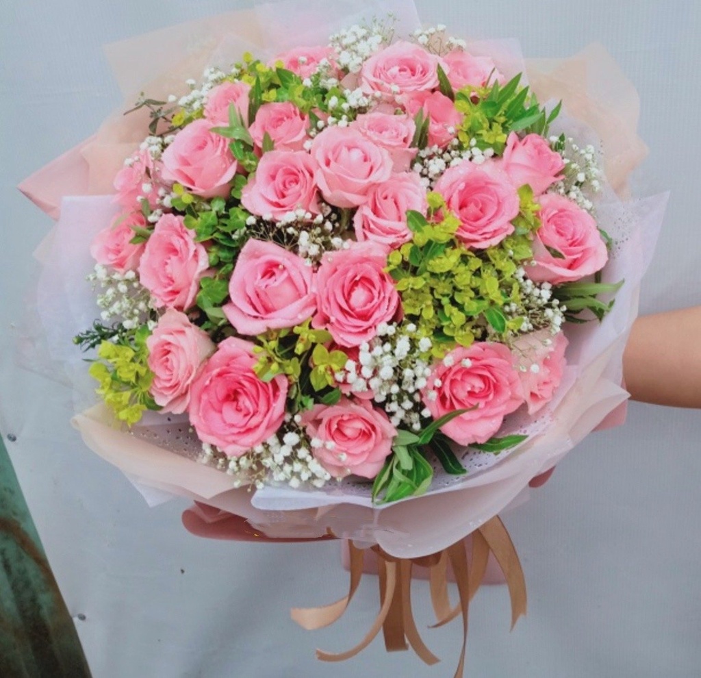 Bó Nắng Xuân Hồng - HCM010