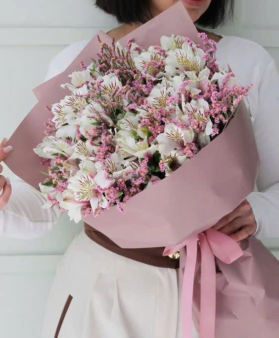 Bó Hoa Thủy Tiên Trắng - HCM043