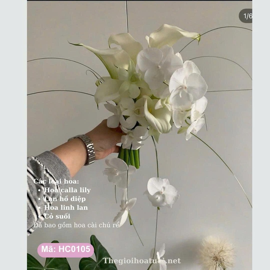 Hoa cưới cầm tay- HC0105