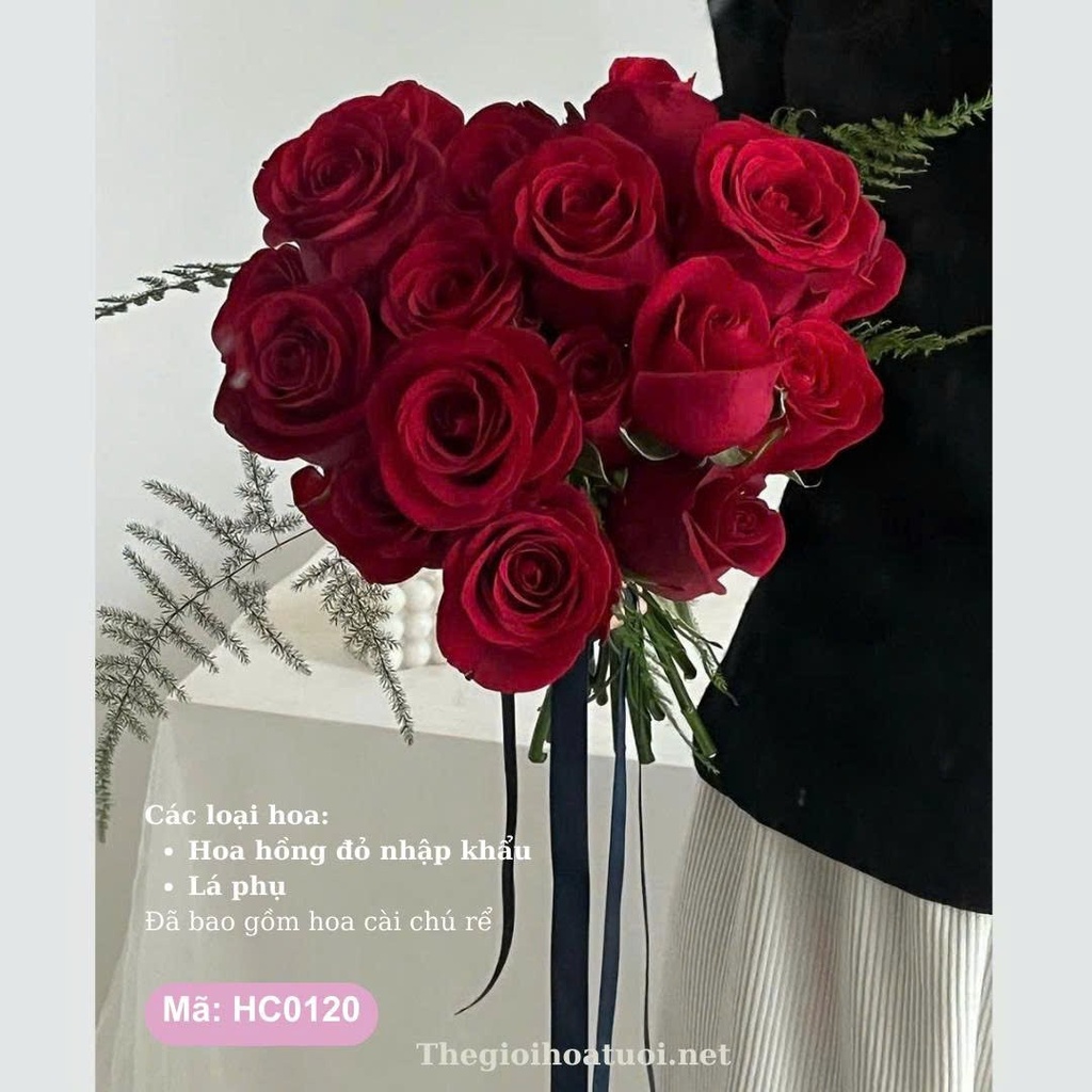 Hoa cưới cầm tay- HC0120