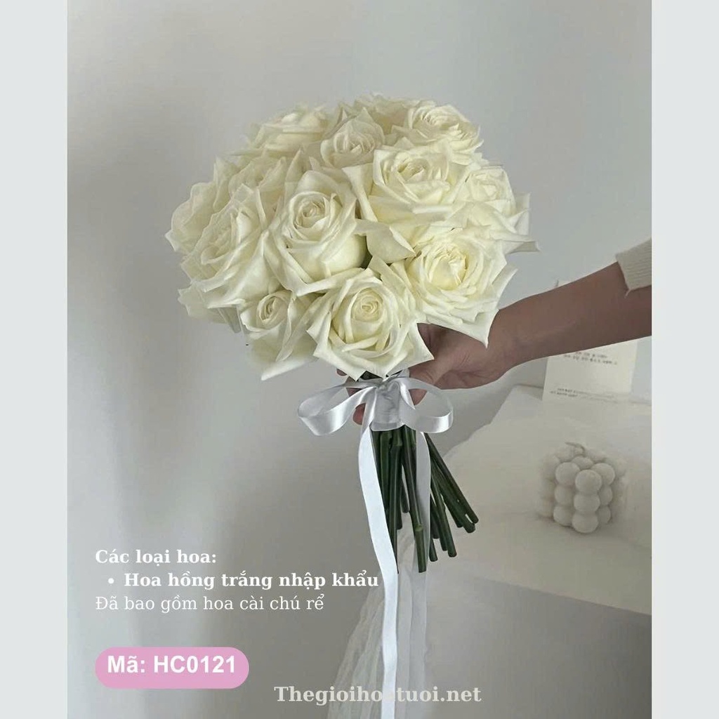 Hoa cưới cầm tay- HC0121