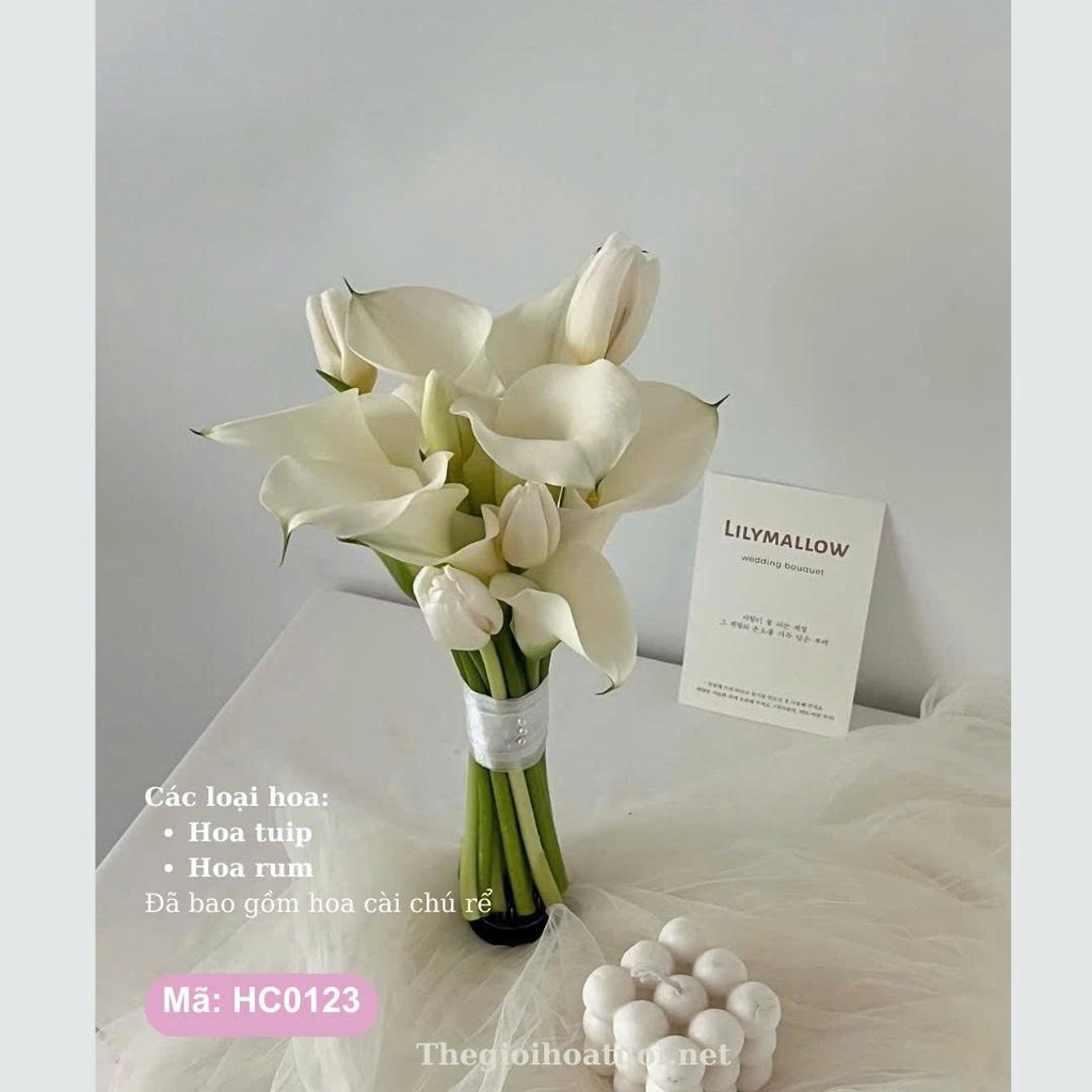 Hoa cưới cầm tay- HC0123