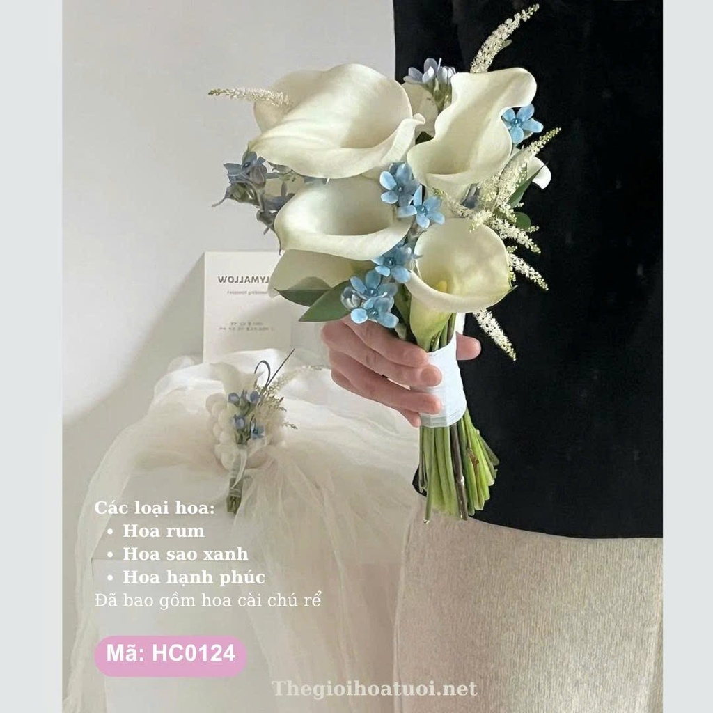 Hoa cưới cầm tay- HC0124
