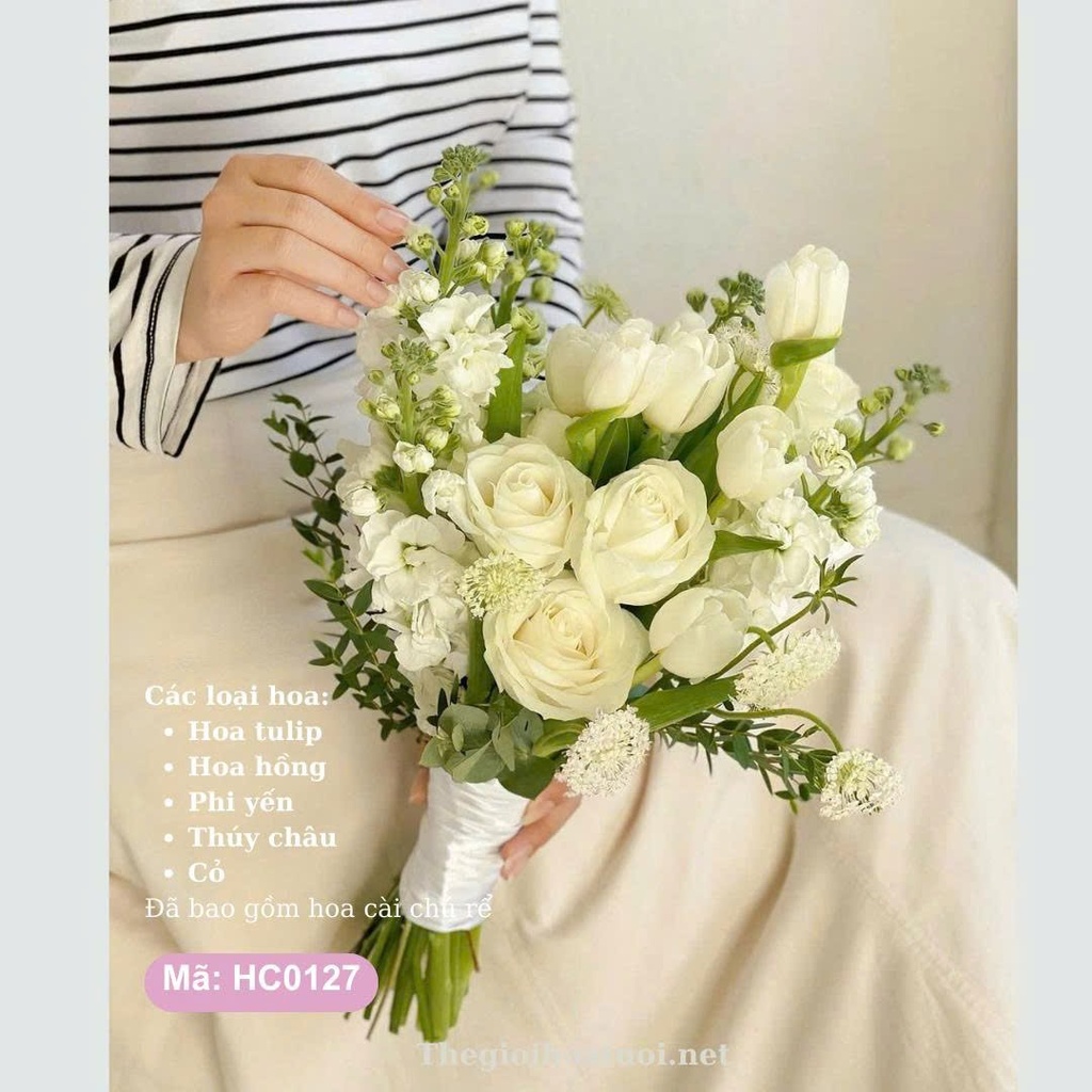 Hoa cưới cầm tay- HC0127
