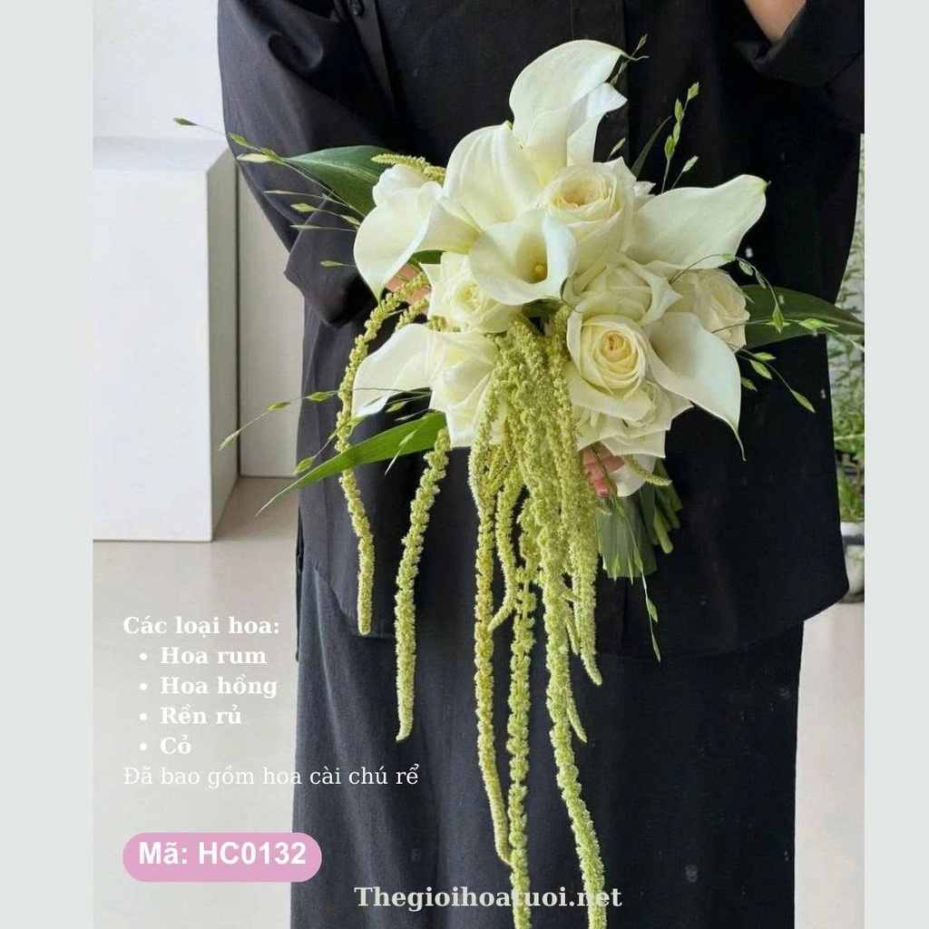 Hoa cưới cầm tay- HC0132