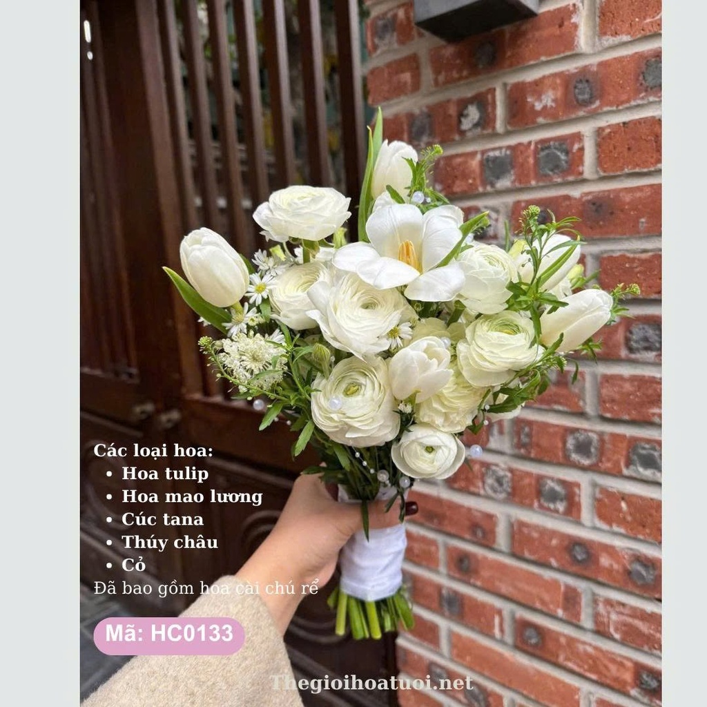 Hoa cưới cầm tay- HC0133