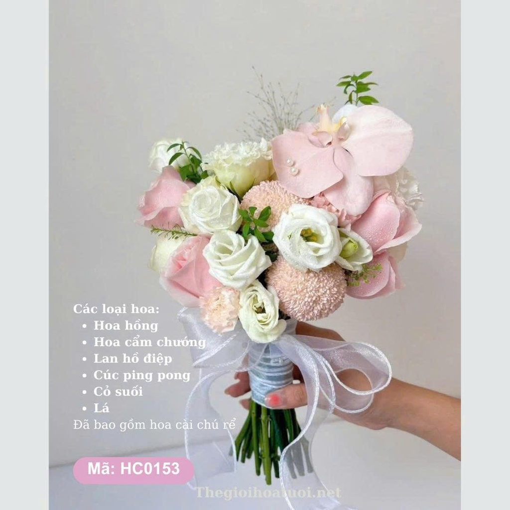 Hoa cưới cầm tay- HC0153