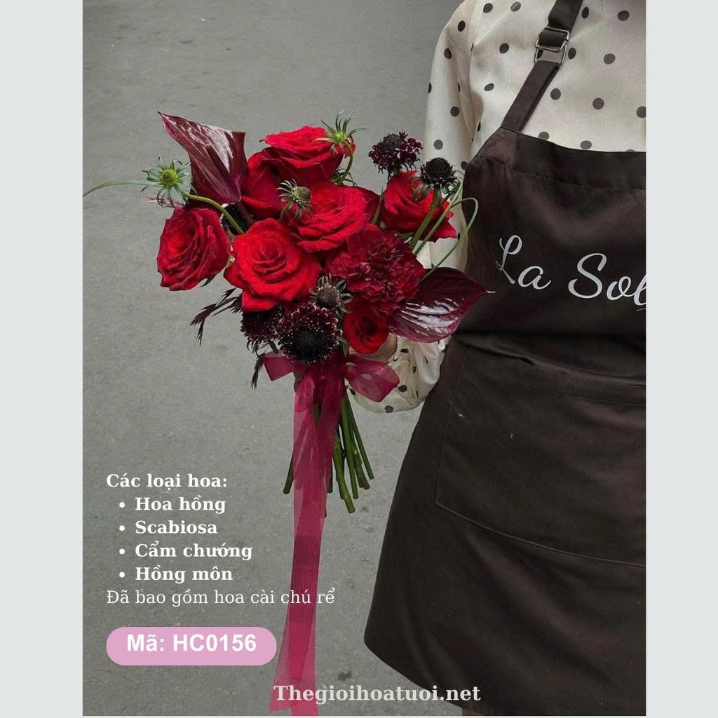 Hoa cưới cầm tay- HC0156