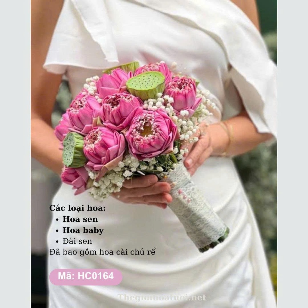 Hoa cưới cầm tay- HC0164