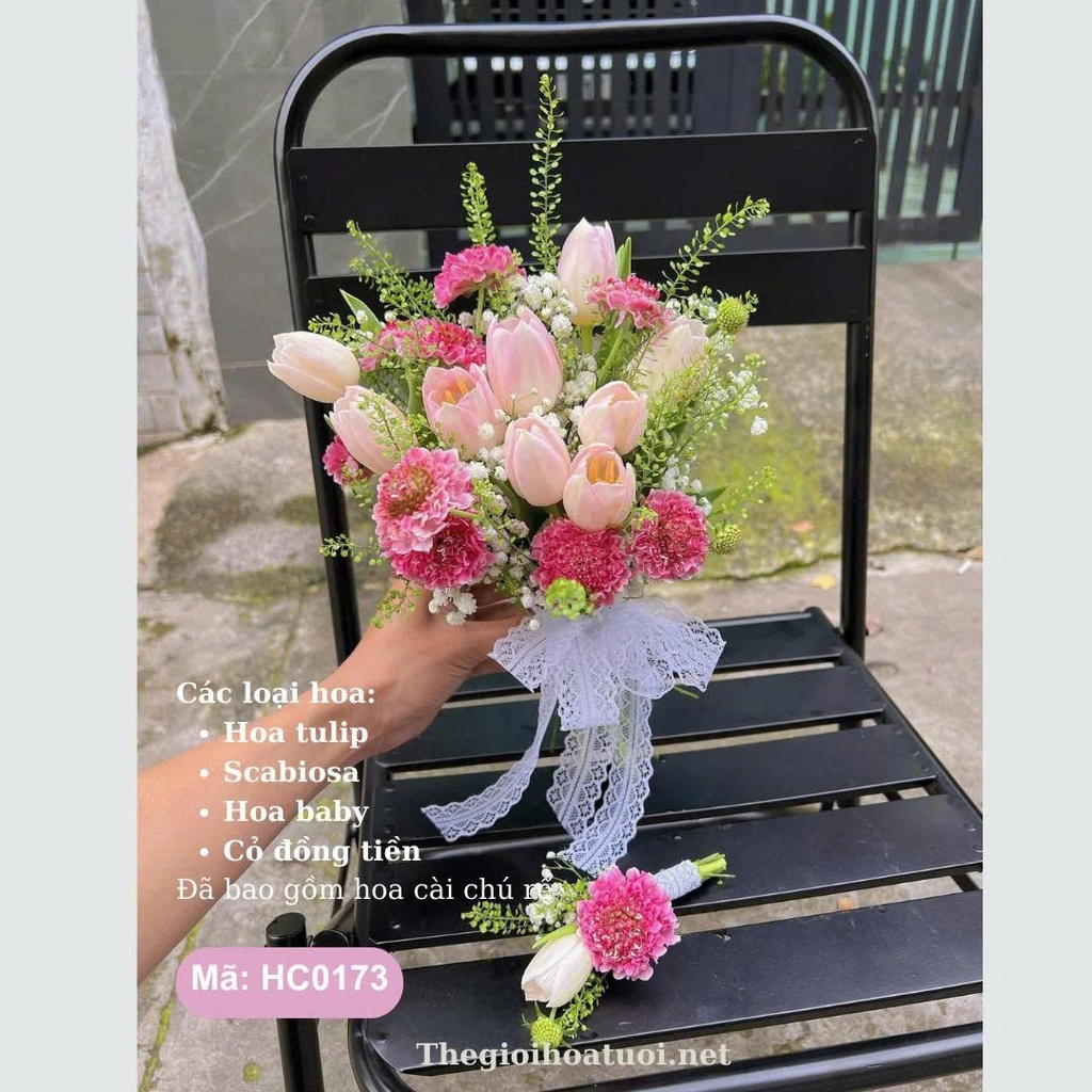 Hoa cưới cầm tay- HC0173