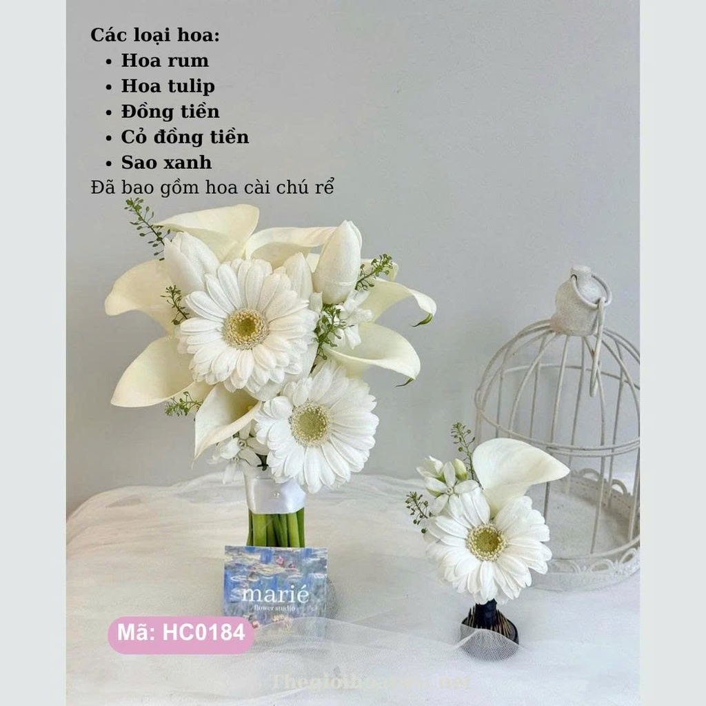 Hoa cưới cầm tay- HC0184