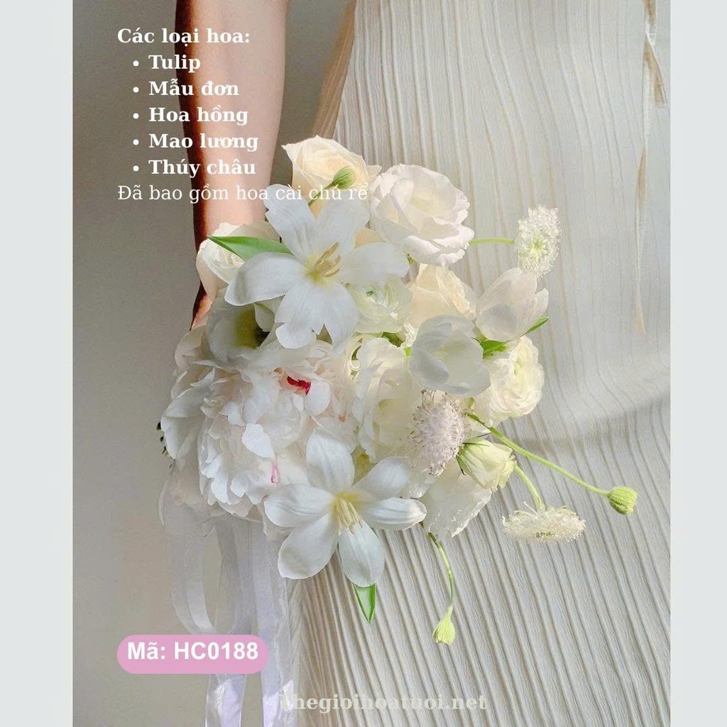 Hoa cưới cầm tay- HC0188