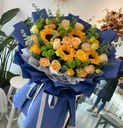 Bó Nhẹ Nhàng Sắc Hoa - HCM0225